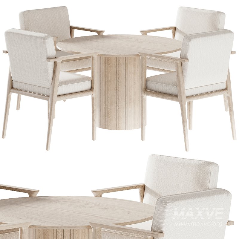 Dining set 09 - Image 1