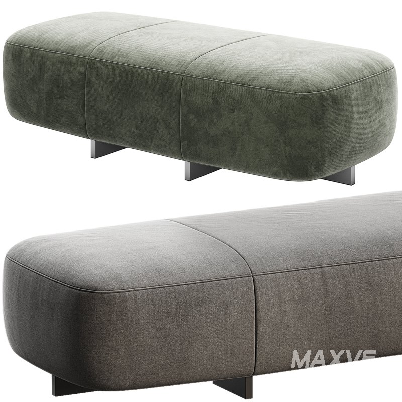 Minotti Yves Bench in 3 different sizes - Image 4