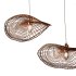 Boho Hand-woven Rattan Chandelier Decorative Pendant Light - Thumbnail 10