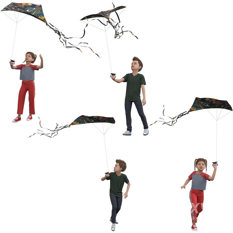 Children Flyin Kite - Image 10
