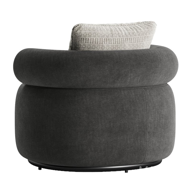 Huggy Swivel Armchair 3 - Image 7