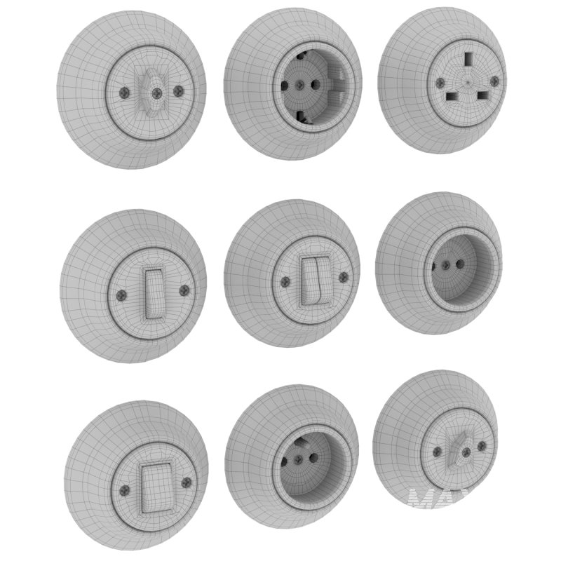 Retro ceramic sockets and switches - Image 4