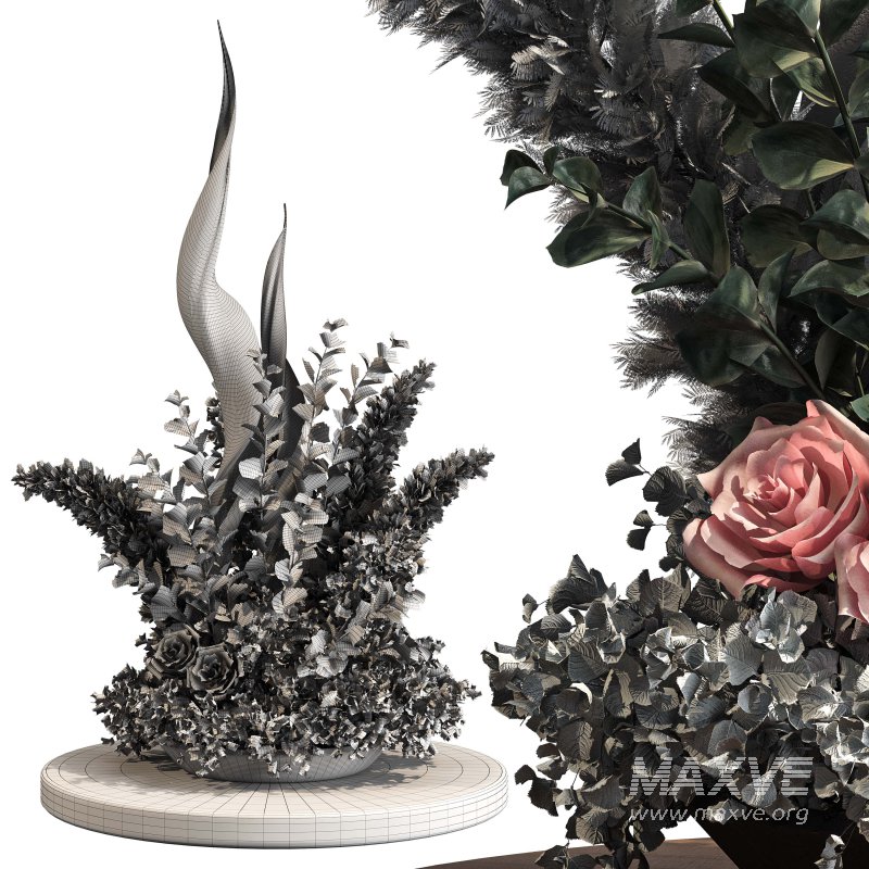 Bouquet of flowers set 05 - Image 5