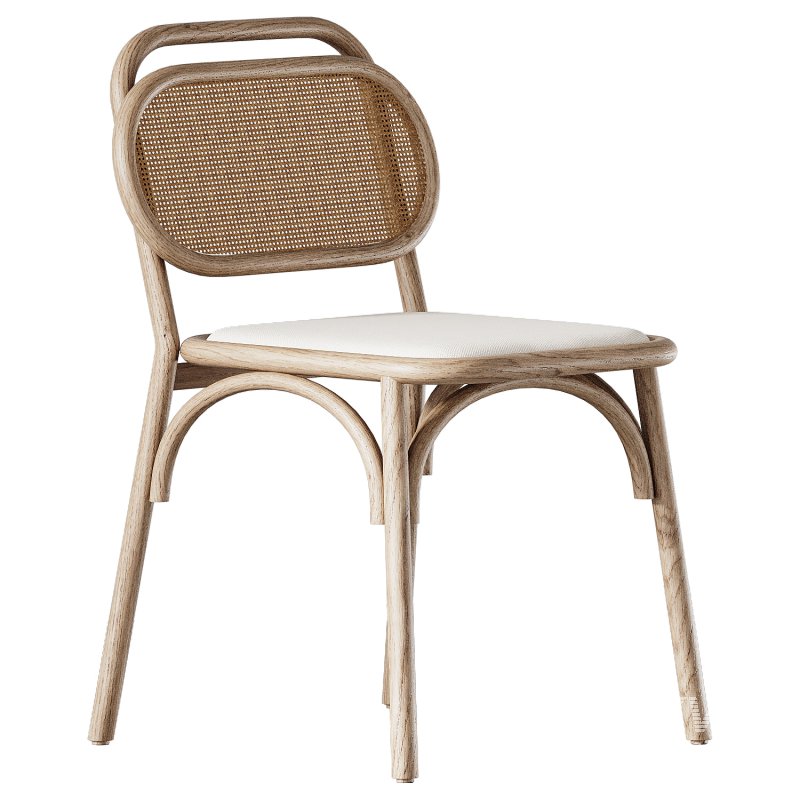 Doriane solid oak chair - Image 2