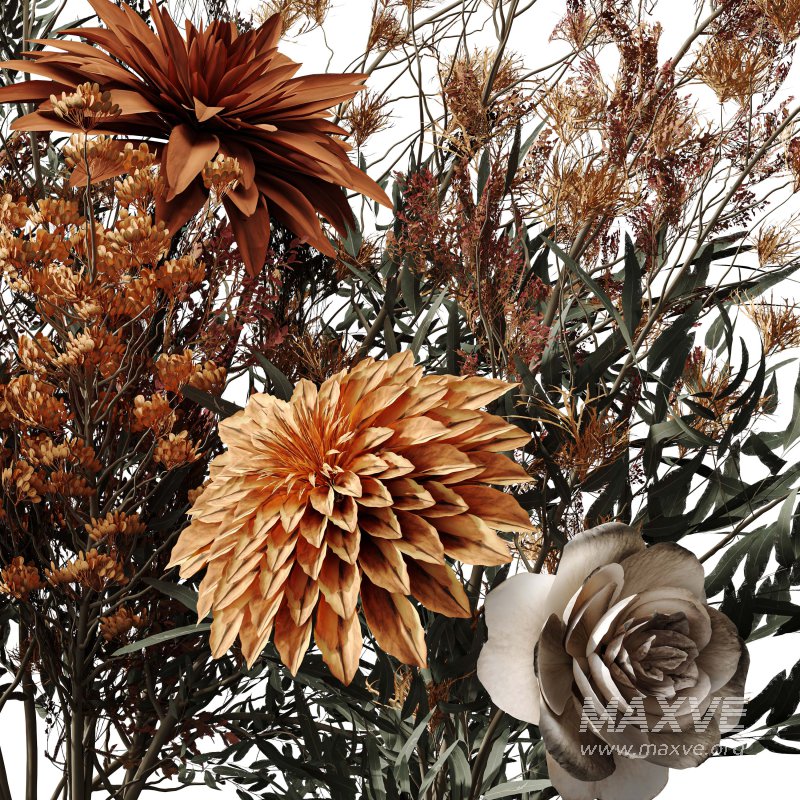 Bouquet of flowers set 008 - Image 6