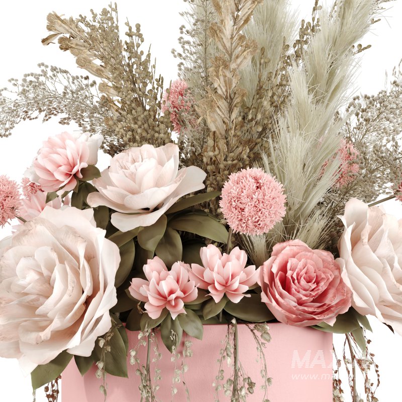 Bouquet of flowers set 010 - Image 5