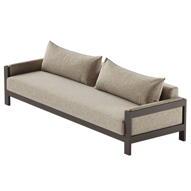 Chapman Outdoor Metal Sofa - Image 3