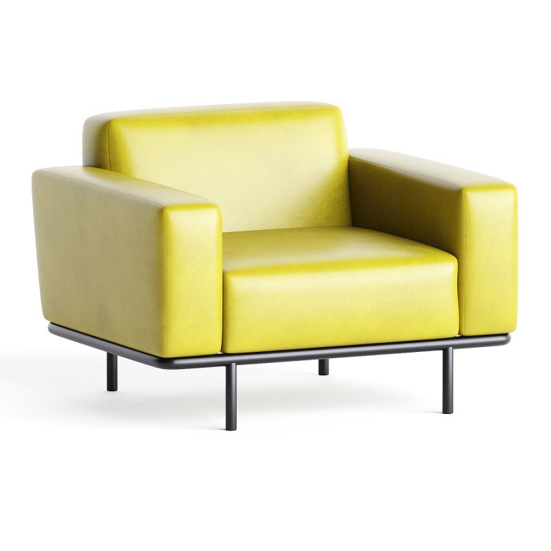 green armchair - Image 3