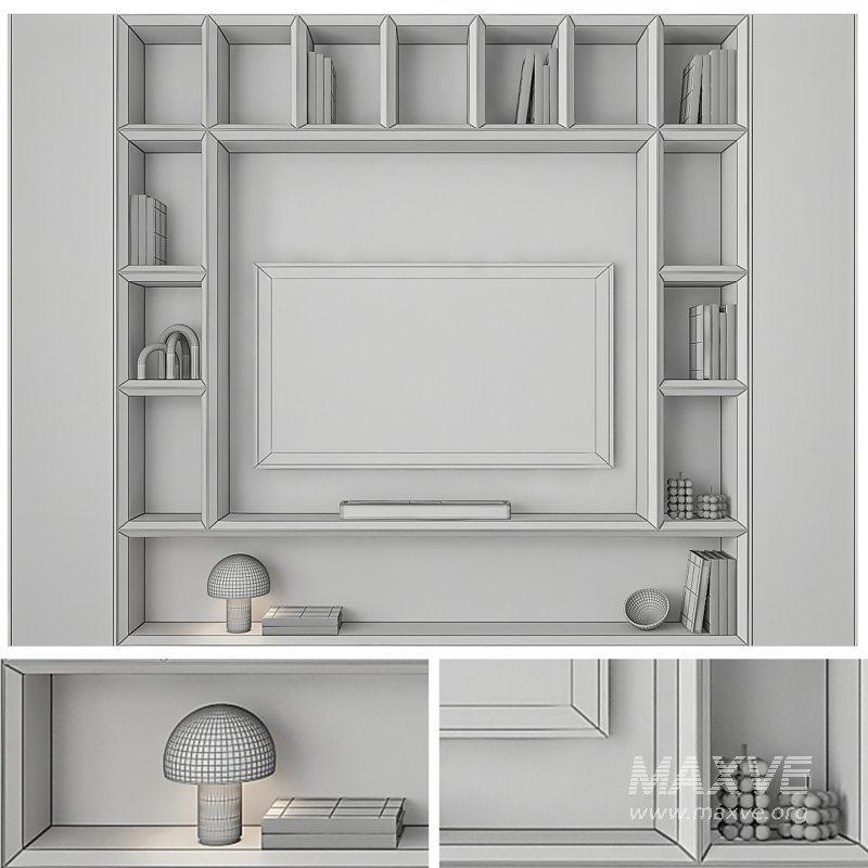 tv wall set 14 - Image 4