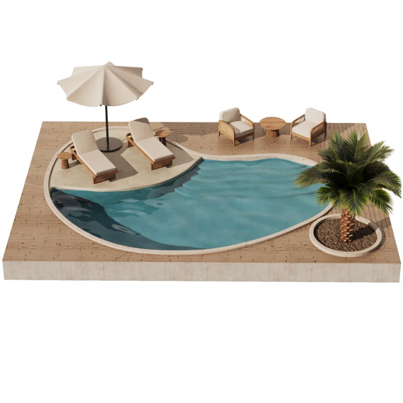 Swimming pool Set1 - Image 5