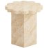 Scalloped Indoor and Outdoor Side Table - Thumbnail 3