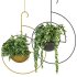 Metal hanging plants 06 - Thumbnail 3