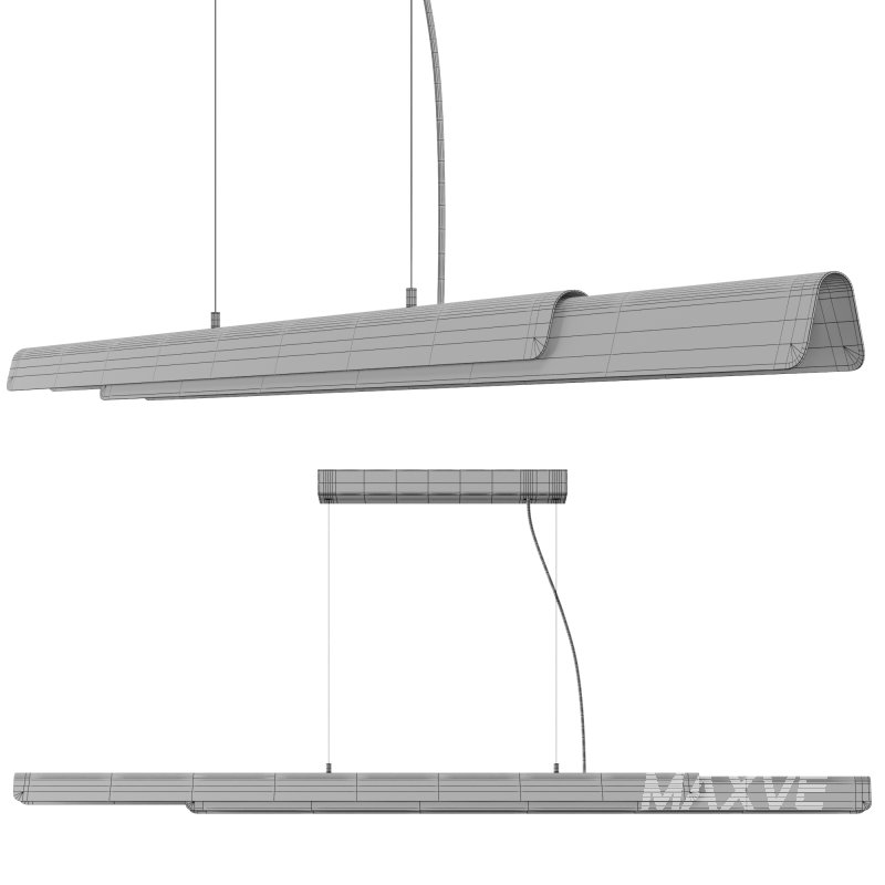 Dala Linear Pendant Light by KDLN - Image 4