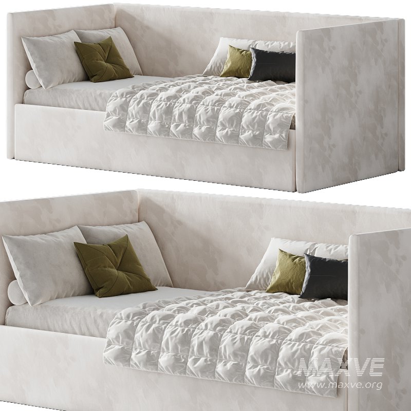 Bed Seon 90 Velvet Ginger - Image 1