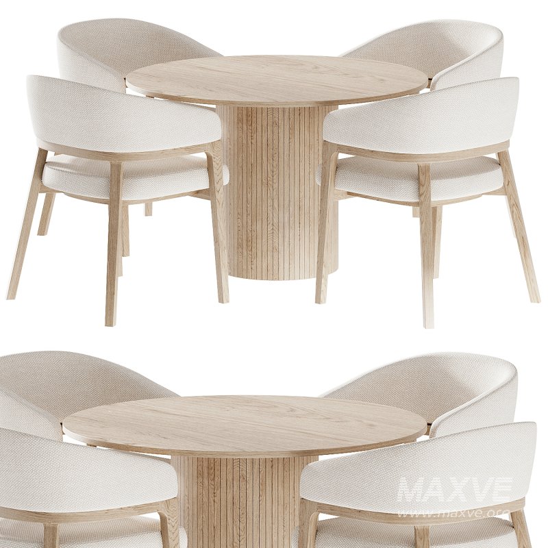 Dining set 012 - Image 1