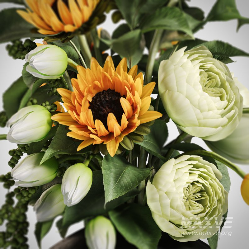 Sun and Silk Floral Scene Set49 - Image 4