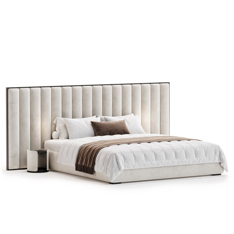 Haymon Velvet Bed by Mercer 41 - Image 3