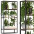 Metal Stand & Wooden Shelf Plant - Thumbnail 6
