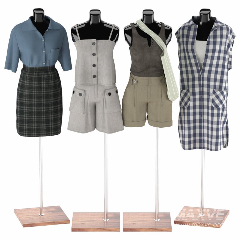 Mannequin_Set_vol_006 - Image 1