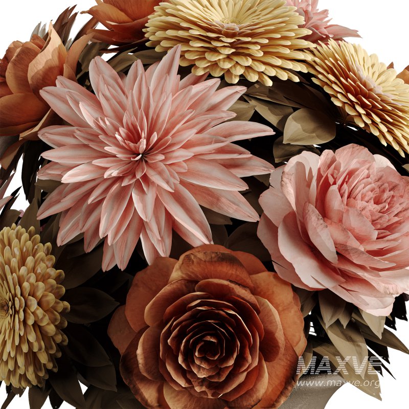 Bouquet of flowers set 006 - Image 5