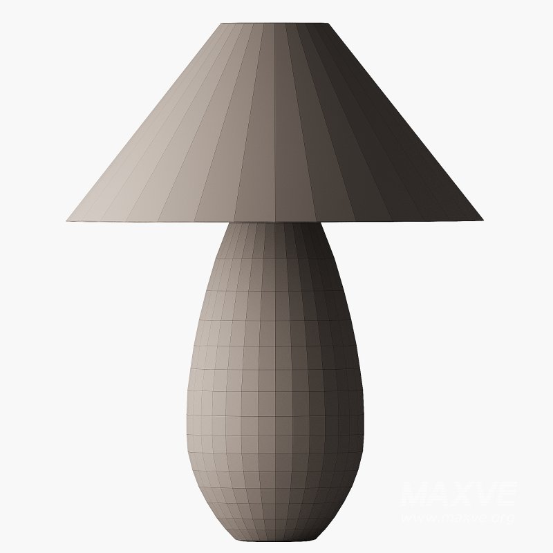 Table lamp made of mountain wood - Image 2