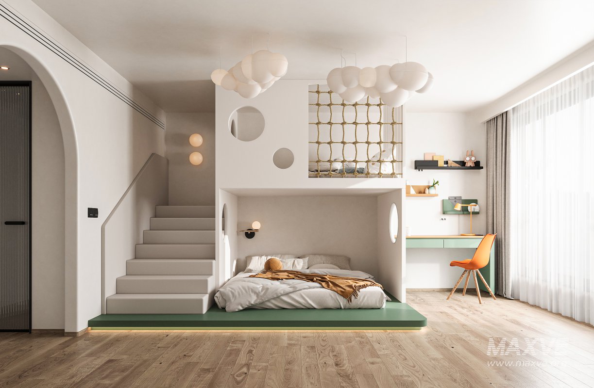 modern bedroom - Image 1