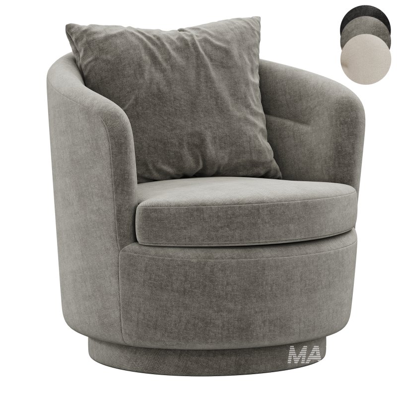 Viv Swivel Chair By westelm - Image 3