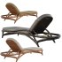 Zen outdoor adjustable lounger - Thumbnail 4
