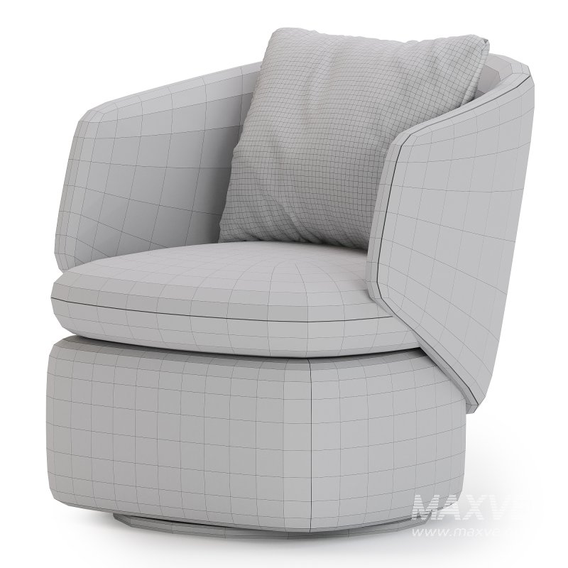 Crescent Swivel Chair By westelm - Image 2