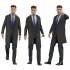 man Overcoat in 4 poses - Thumbnail 1