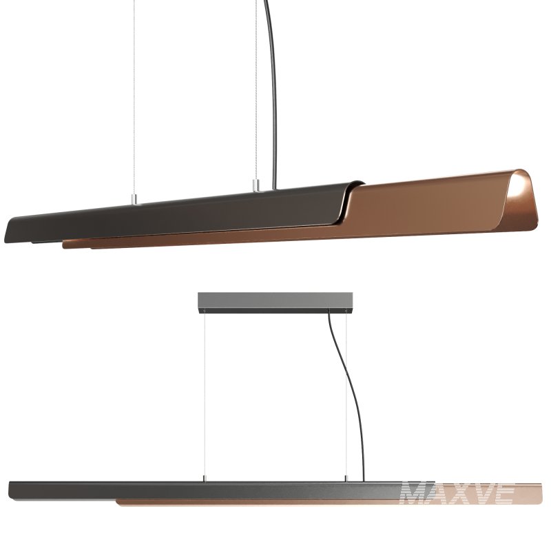 Dala Linear Pendant Light by KDLN - Image 2