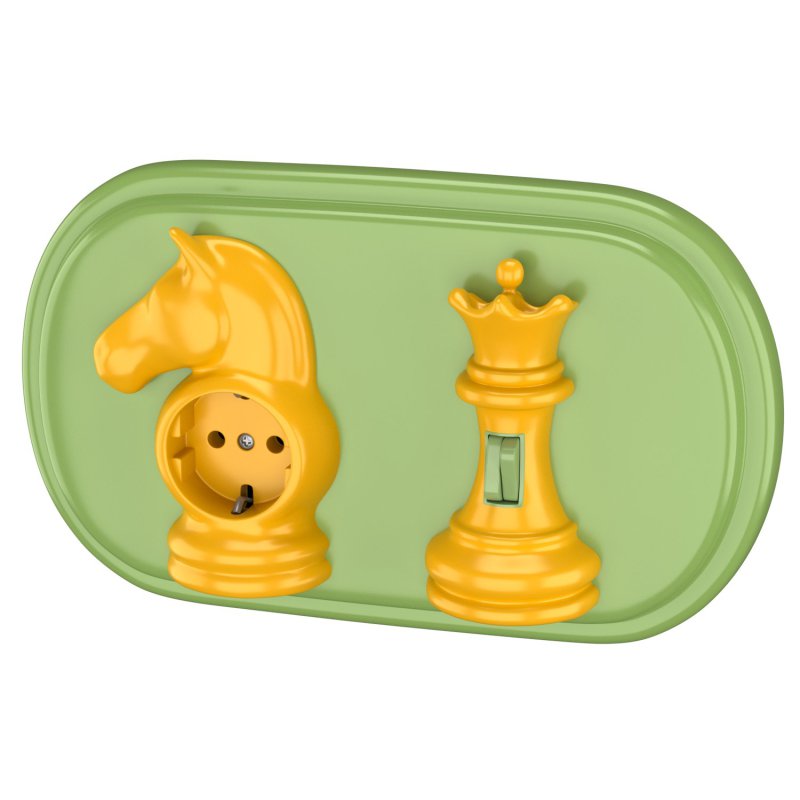 Sockets and Switches in the Shape of Chess and Checkers Pieces - Image 3