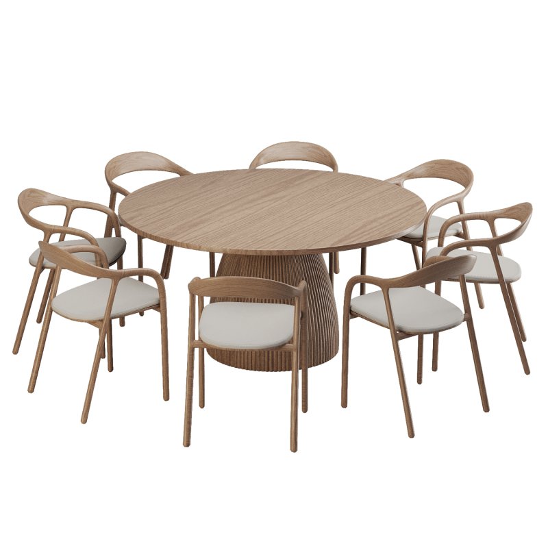 Dinning chair and table312 - Image 2