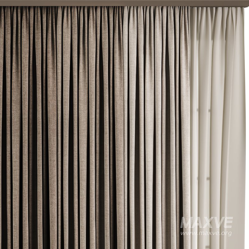 Silk and Cotton Curtain Set 86 - Image 4