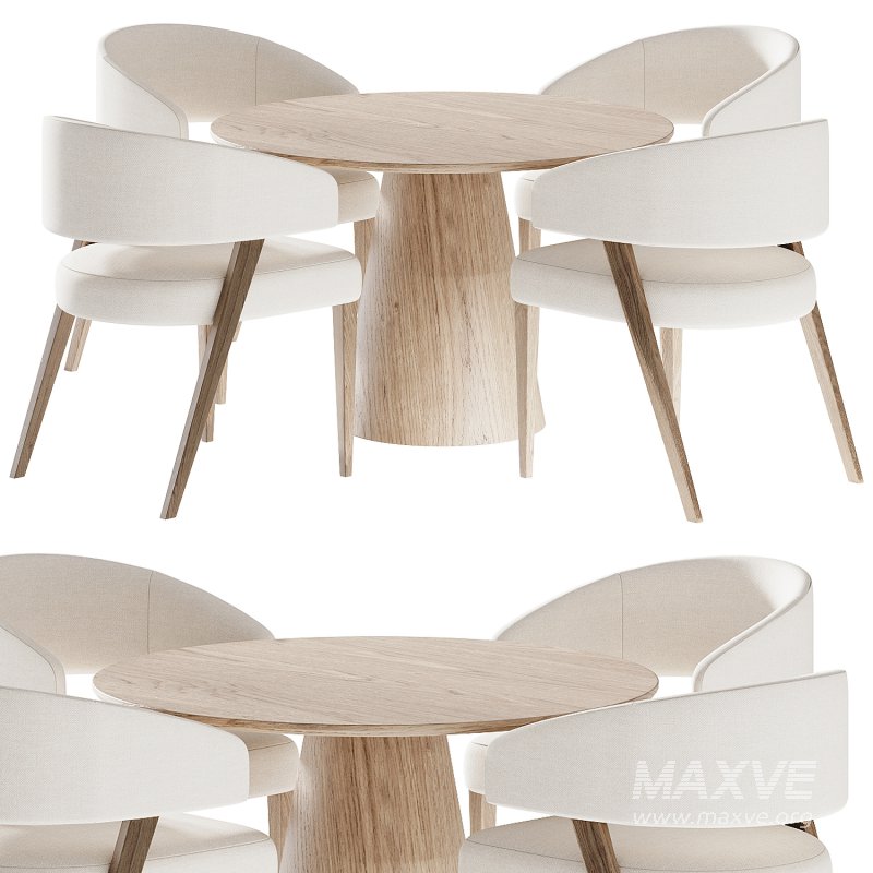 Dining set 05 - Image 1