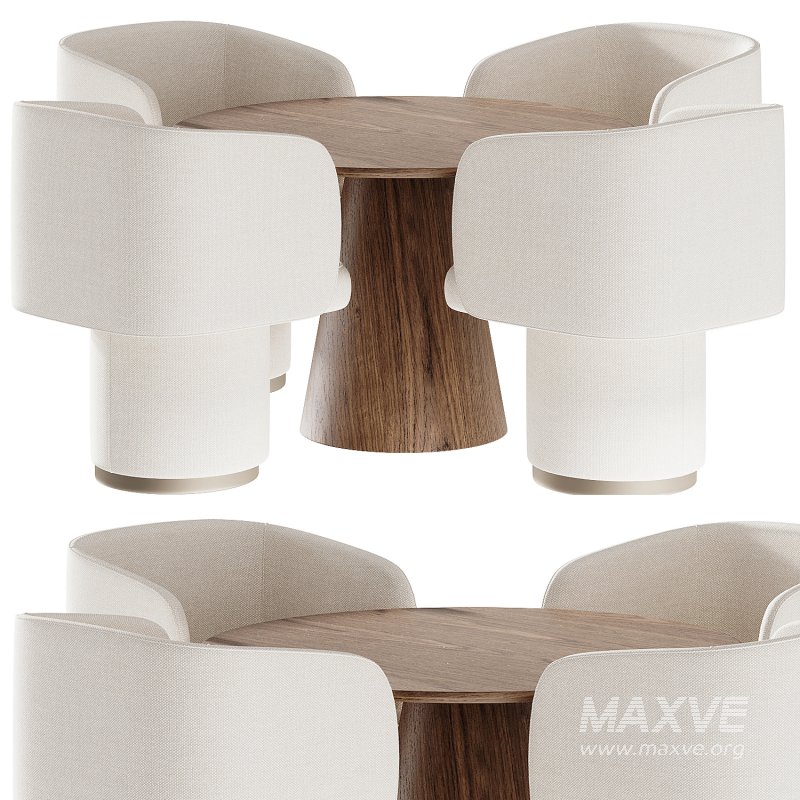 Dining set 04 - Image 1