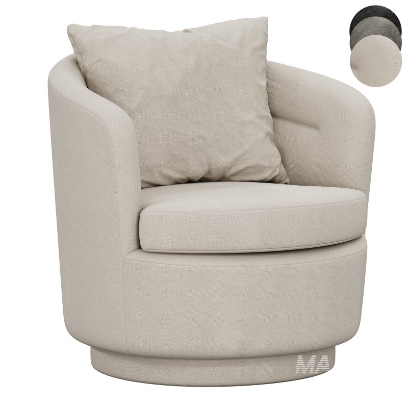Viv Swivel Chair By westelm - Image 5