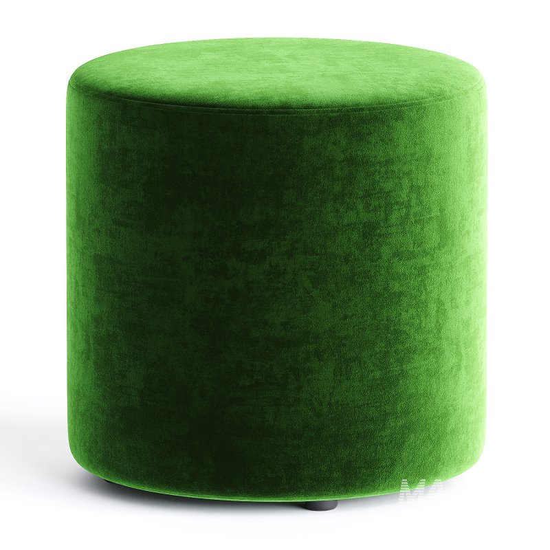red pouf - Image 1