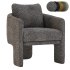 Efren Fabric Armchair - Thumbnail 4