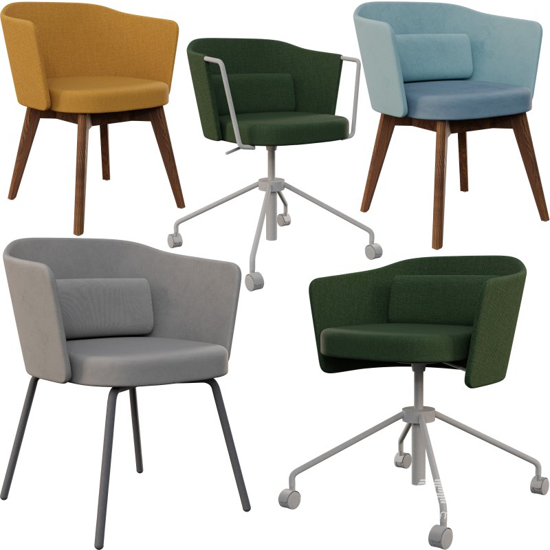 Kokuyo Coode Office Chair Collection 01 - Image 7