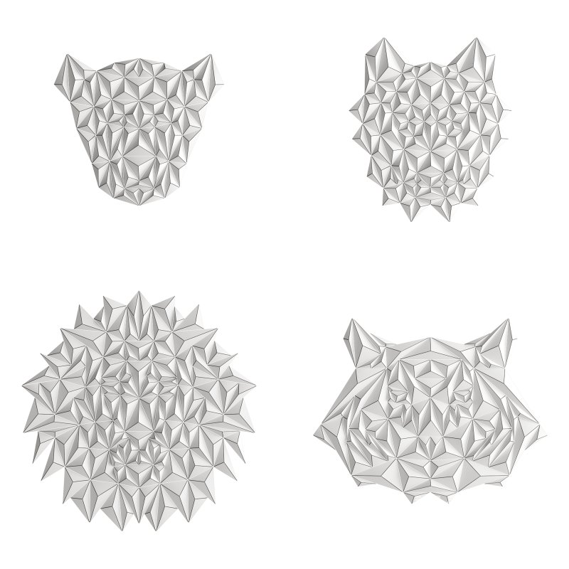 Paper art work 15 PBR - Image 7