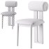 Galen Cream Boucle Dining Chair - Thumbnail 7