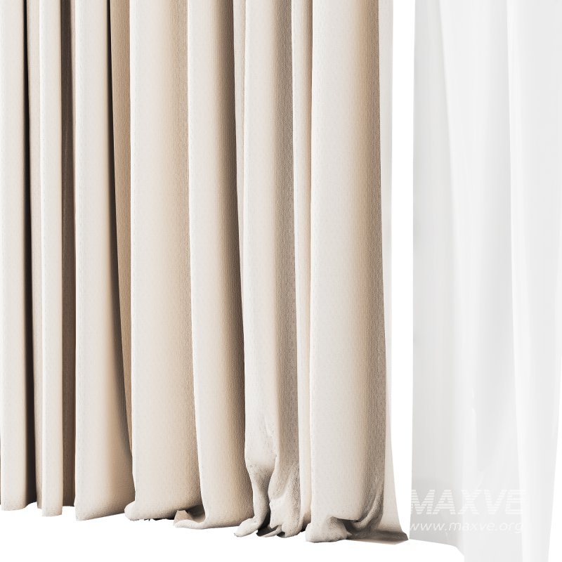 Silk and Cotton Curtain Set 87 - Image 3