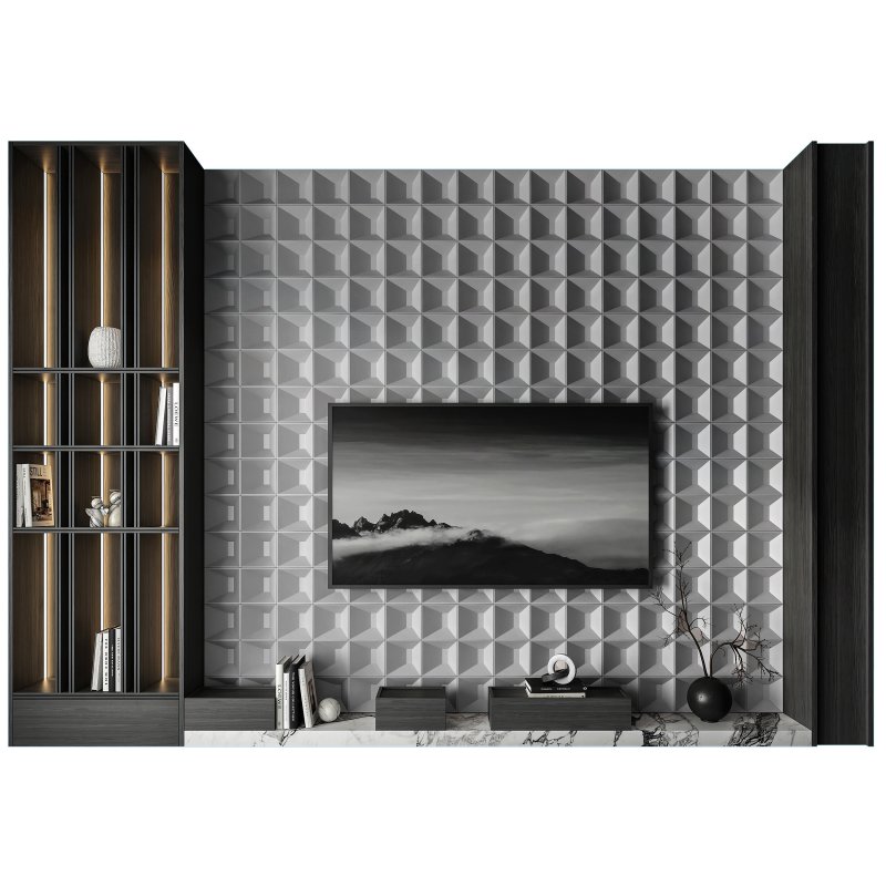 tv wall set 25 - Image 1