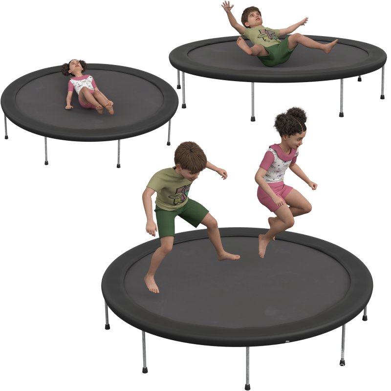 Child on Trampoling Game - Image 3