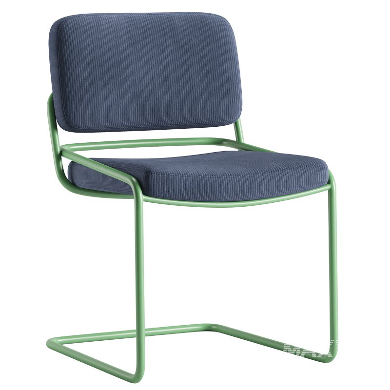 Cantilever chair Don in corduroy - Image 6