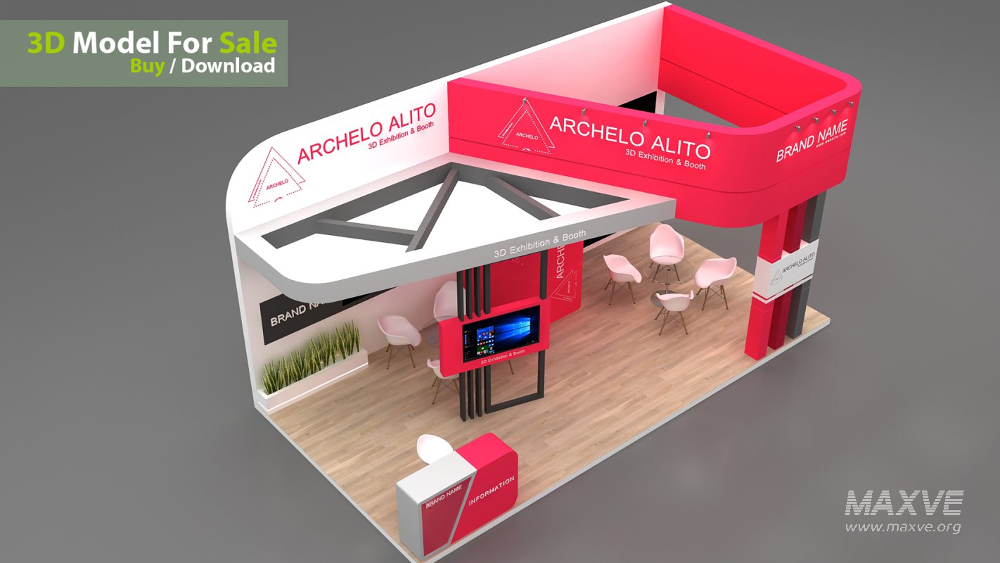 3d booth exhibition - Image 7