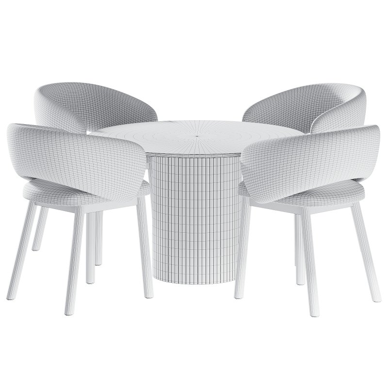 Dining set 016 - Image 3