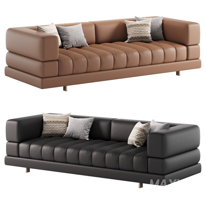 Domus 4 Seater Sofa by Turri - Image 2