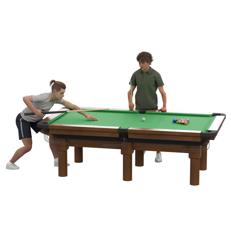 Playing Billiards - Image 1